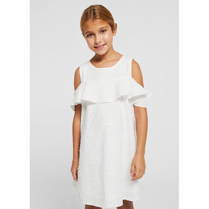 Robe brodée fille