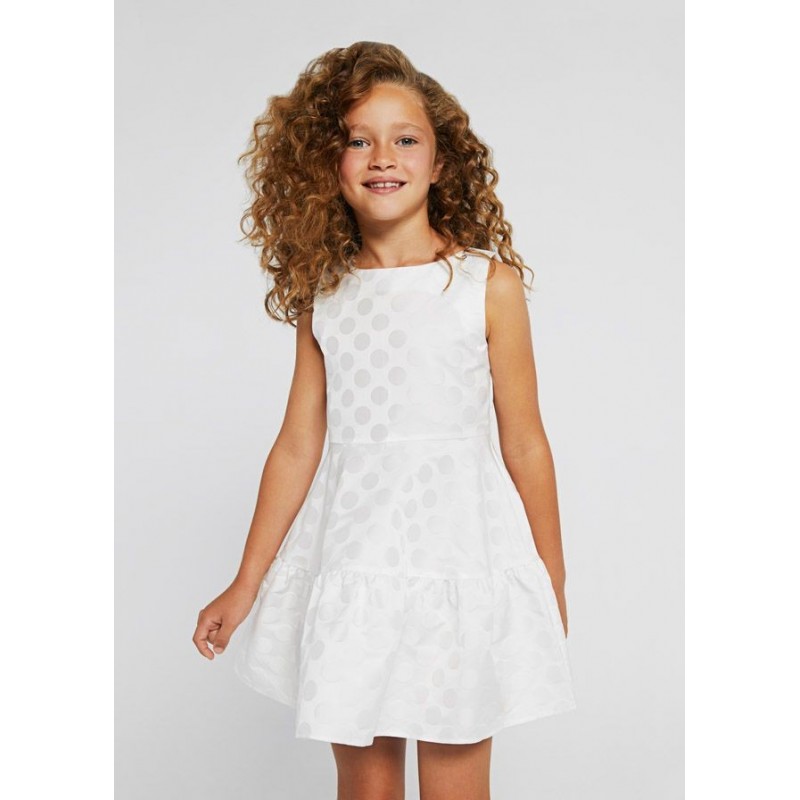 Robe jacquard fille