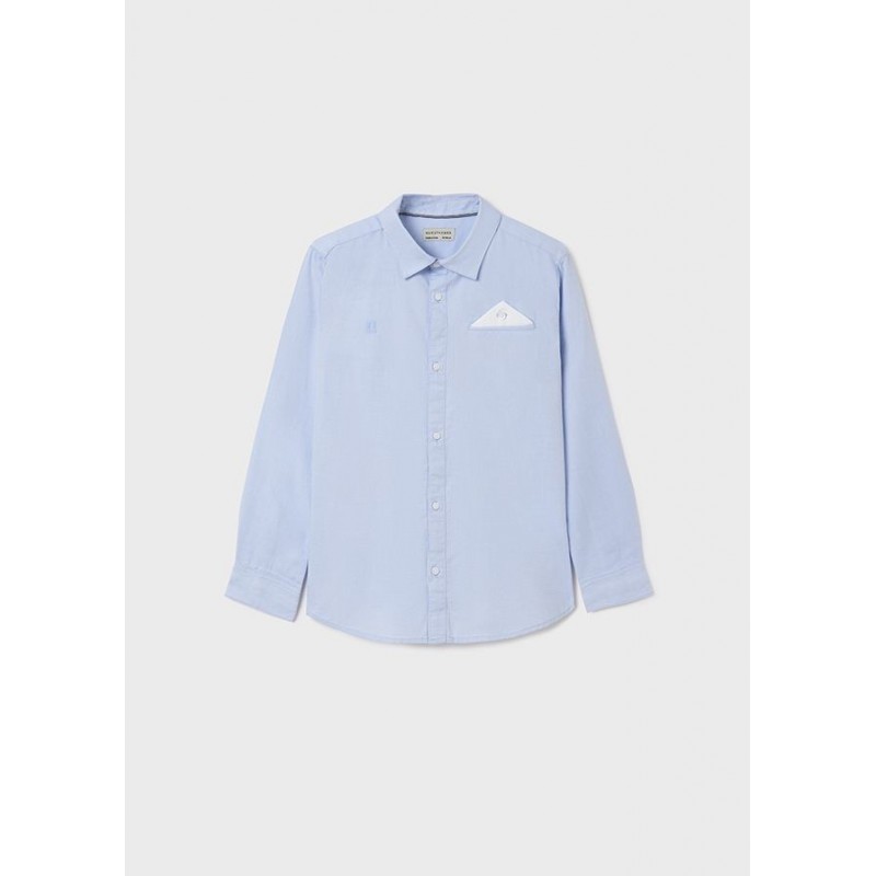 Chemise manches longues...