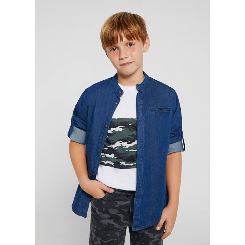 Chemise manches longues...