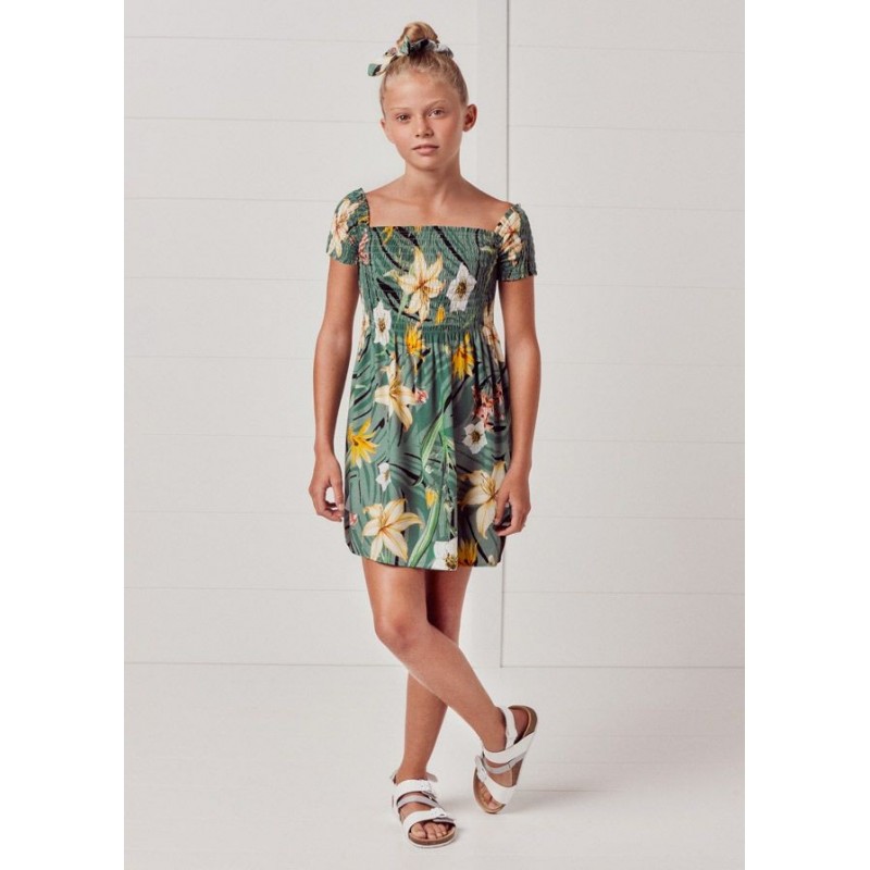 Robe nid d'abeille avec...