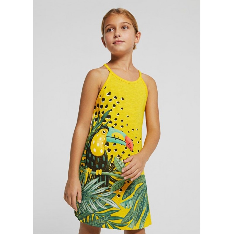 Robe toucan fille