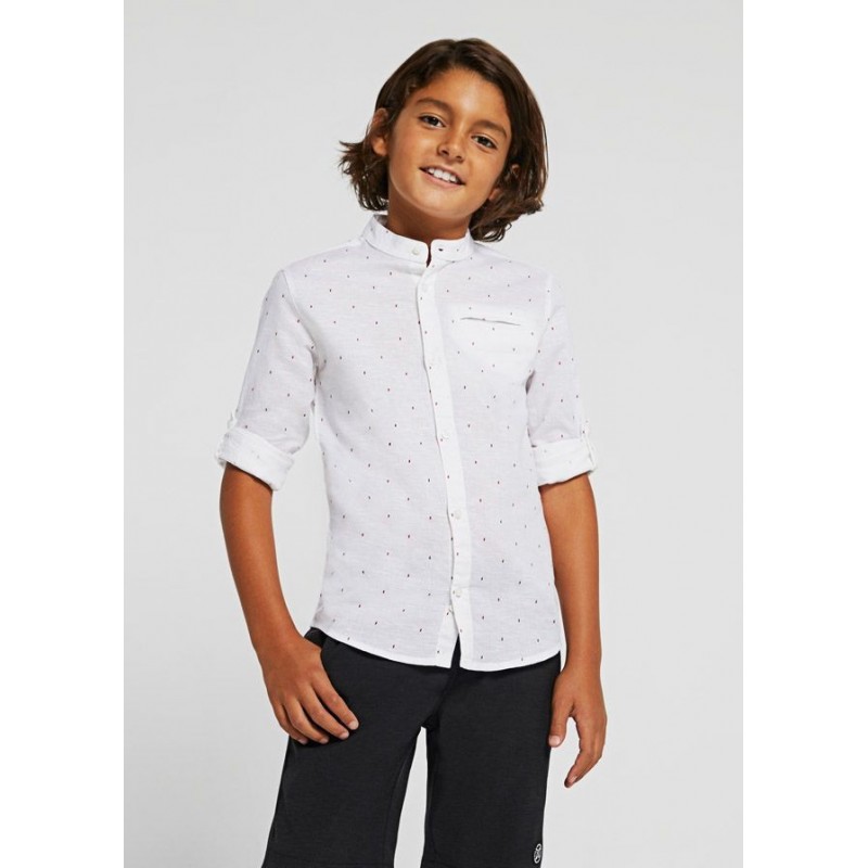 Chemise manches longues...