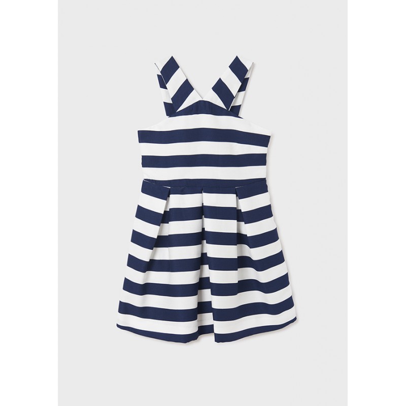 Robe à rayures fille