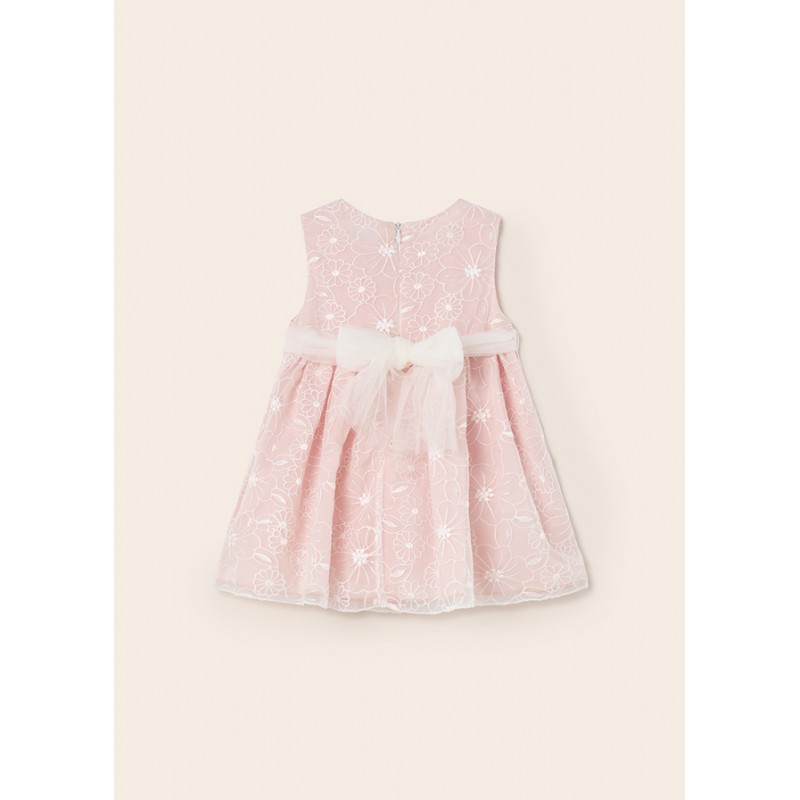 Robe pour bébé en organza...
