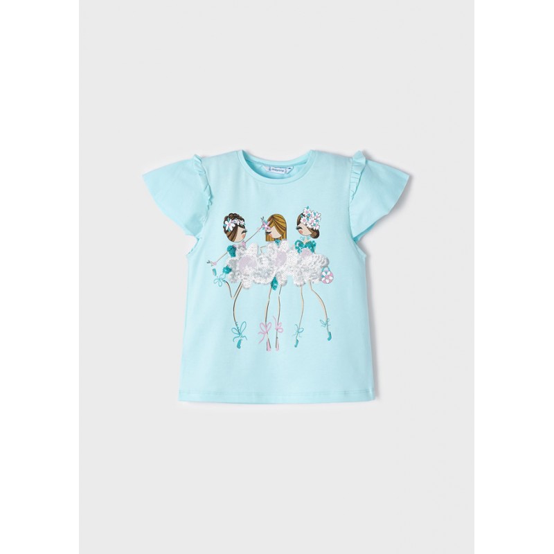 T-shirt manches courtes en...