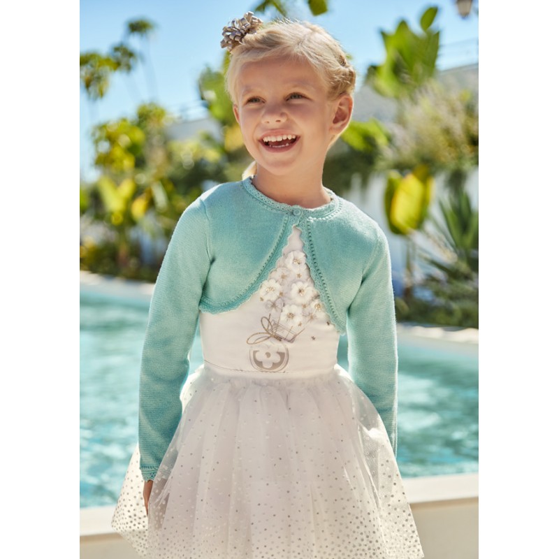 Boléro en coton pour fille