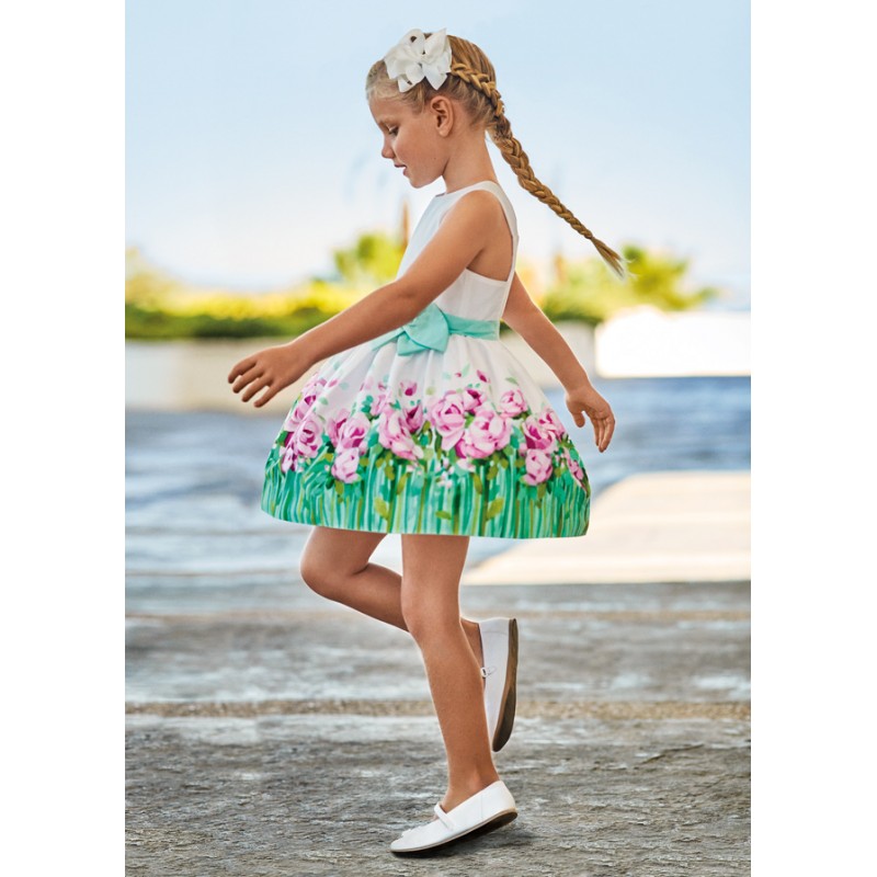 Robe imprimée en coton pour...
