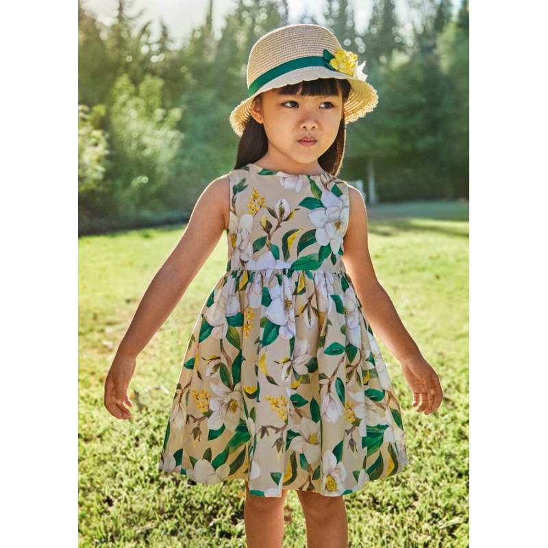 Robe en coton imprimé pour...