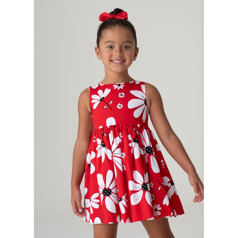 Robe en coton imprimé pour...