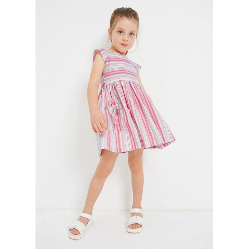 Robe rayée fille