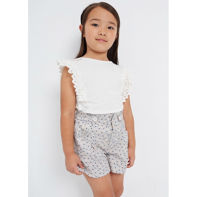 Shorts imprimés en coton...