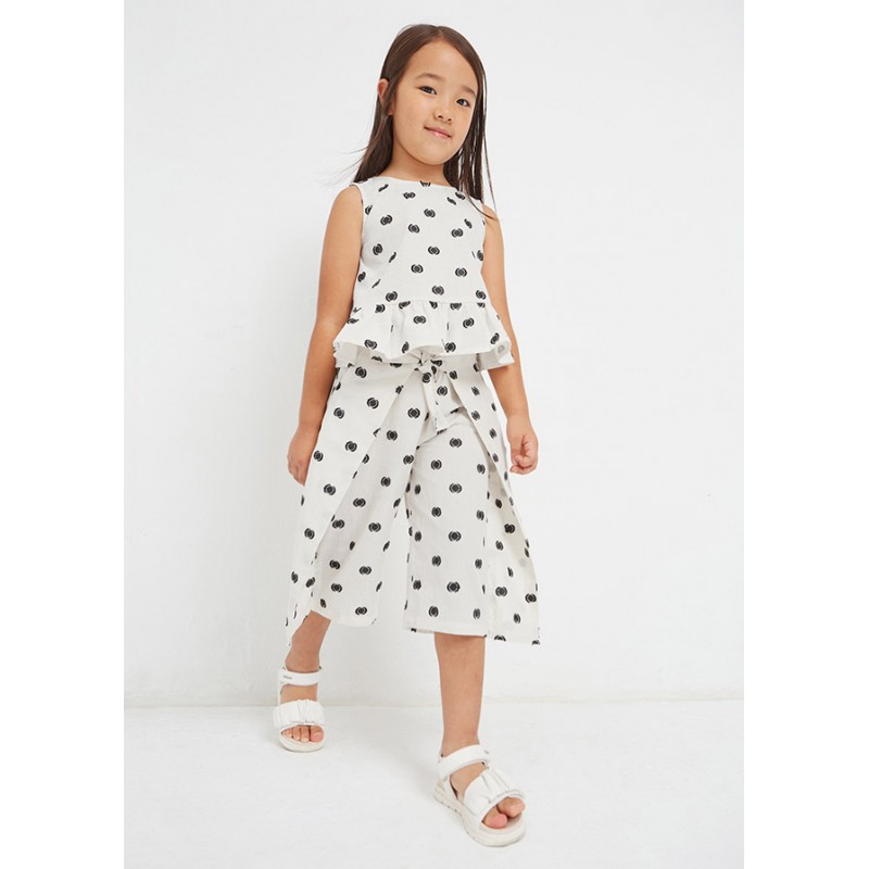 Pantalon court en coton...