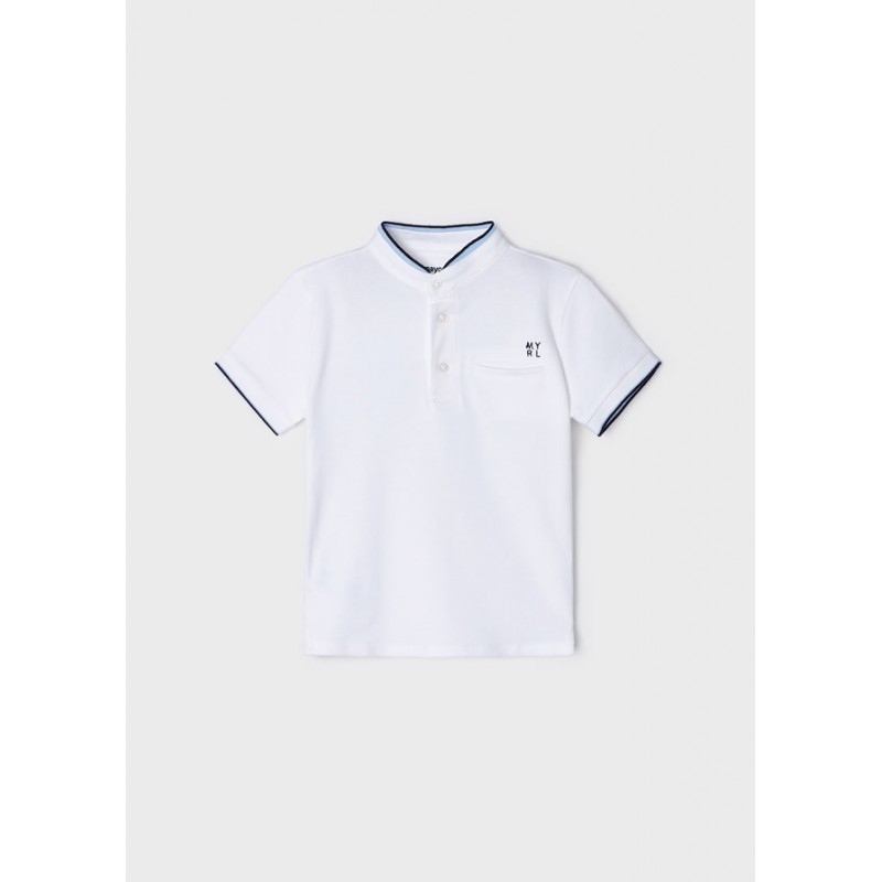 Polo à manches courtes avec...