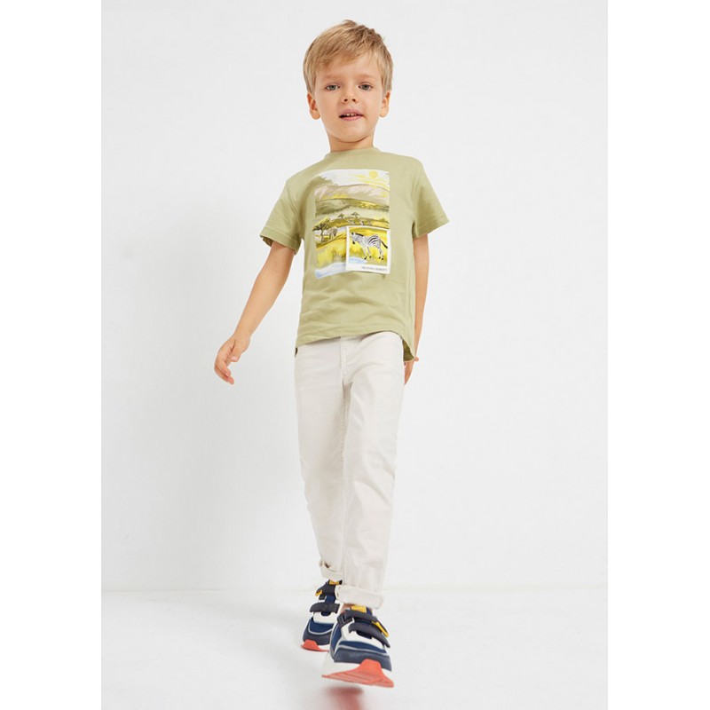 Pantalon slim fit en coton...