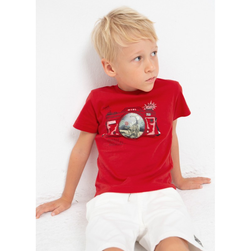 T-shirt à manches courtes...