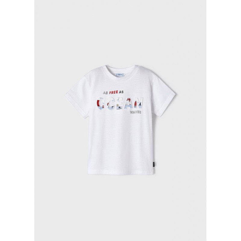 T-shirt manches courtes en...