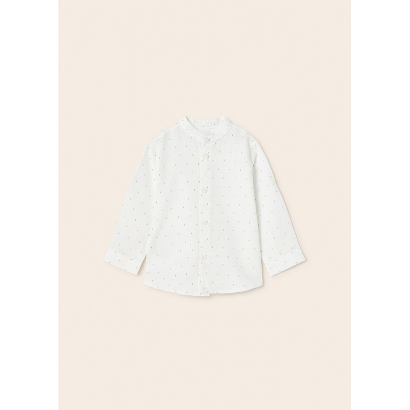 Chemise manches longues en...