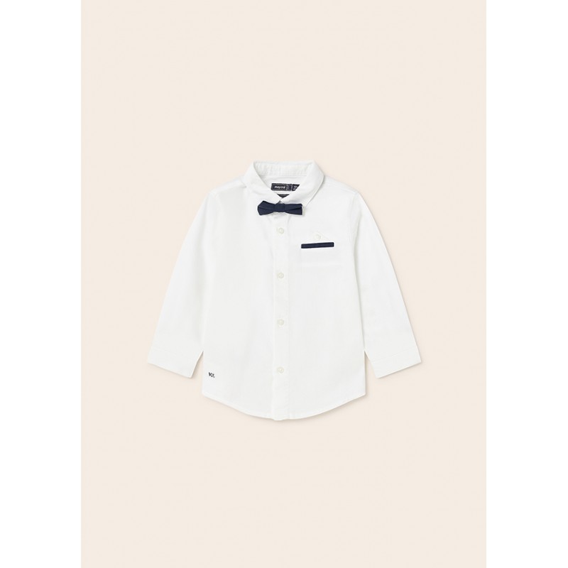 Chemise manches longues en...