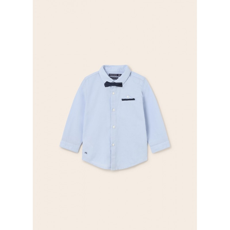 Chemise manches longues en...