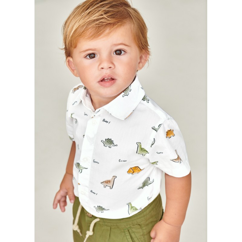 Chemise manches courtes en...