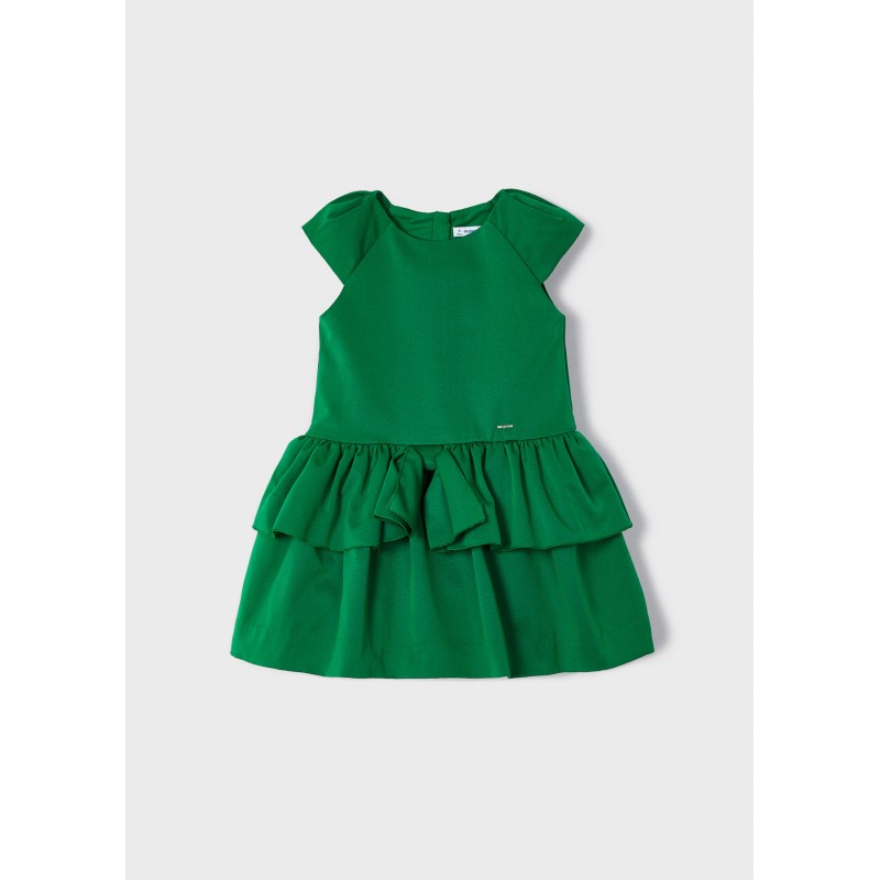Robe avec applique et noeud...