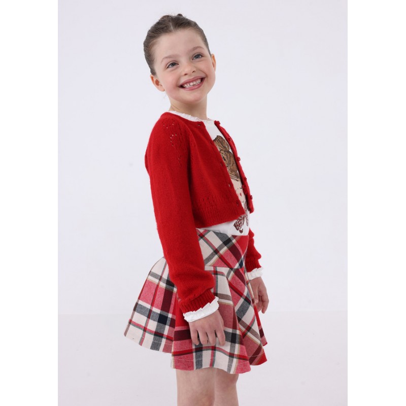 Cardigan tricot fille