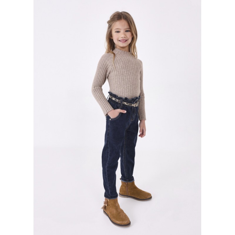 Jeans slouchy fille