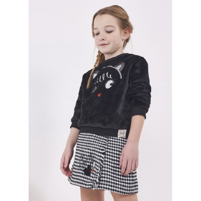 Jupe-pantalon à carreaux fille