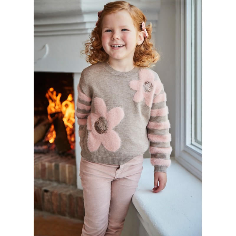 Pantalon en micro velours...