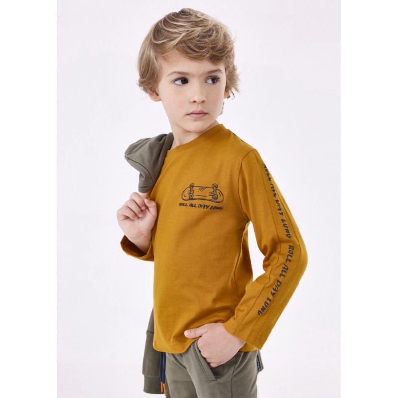 T-shirt imprimé en coton...