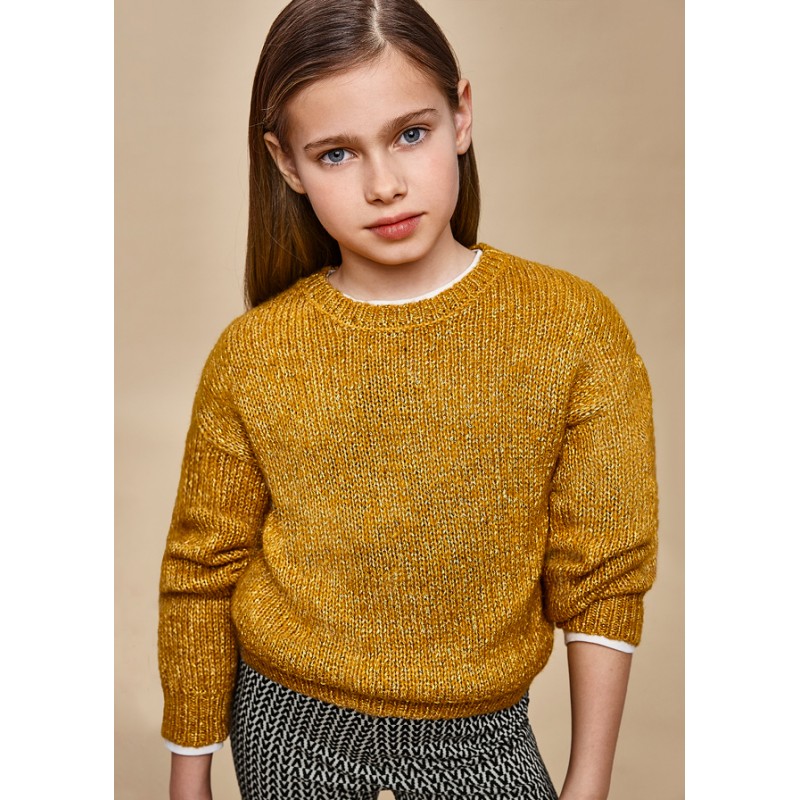 Pull à fille paillettes