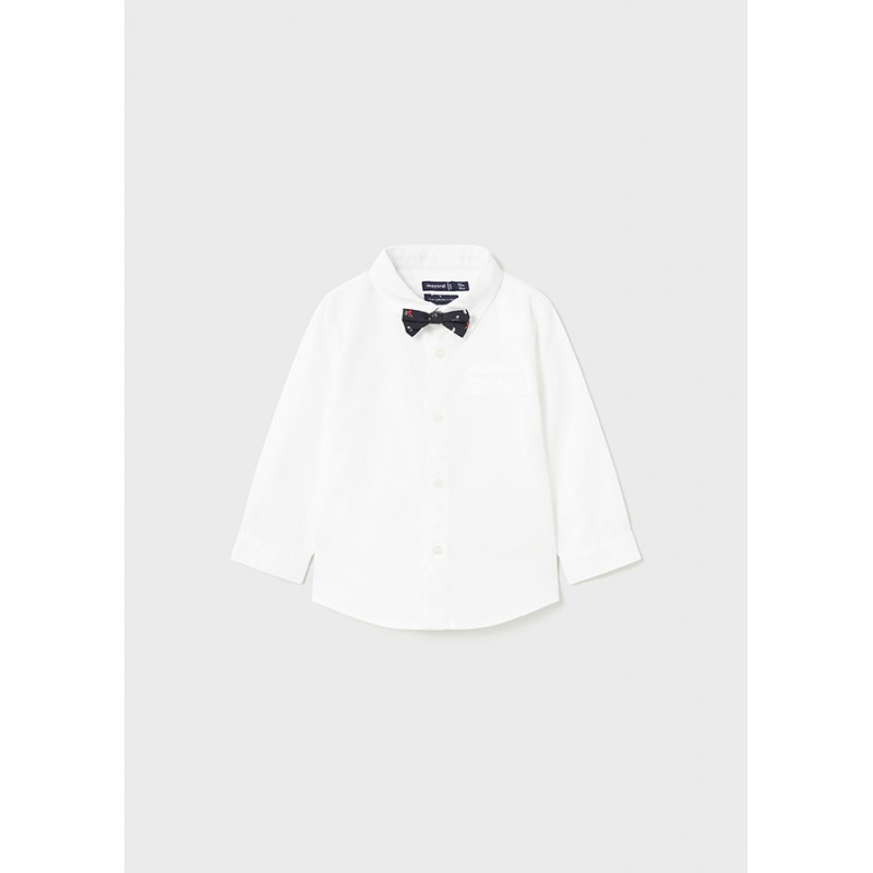 Chemise avec nœud papillon...