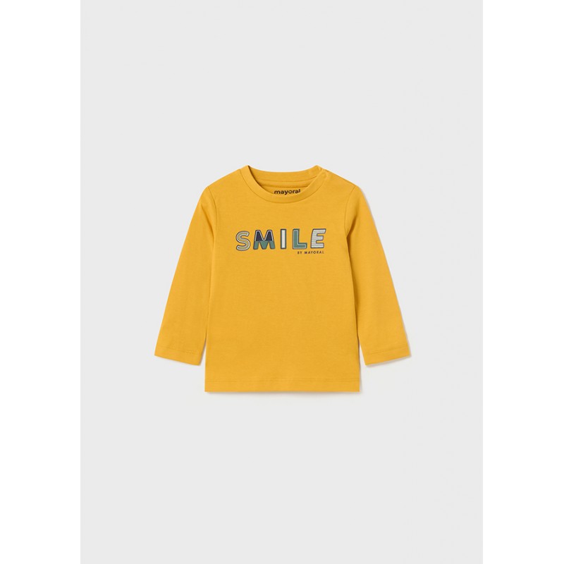 T-shirt Smile en coton bébé