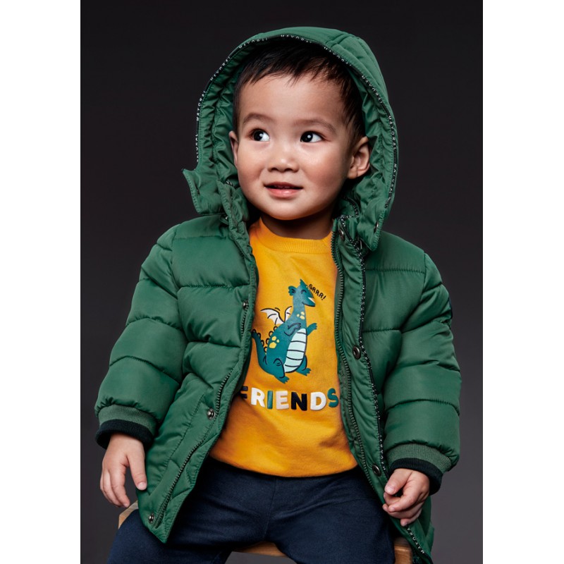 Manteau à capuche...