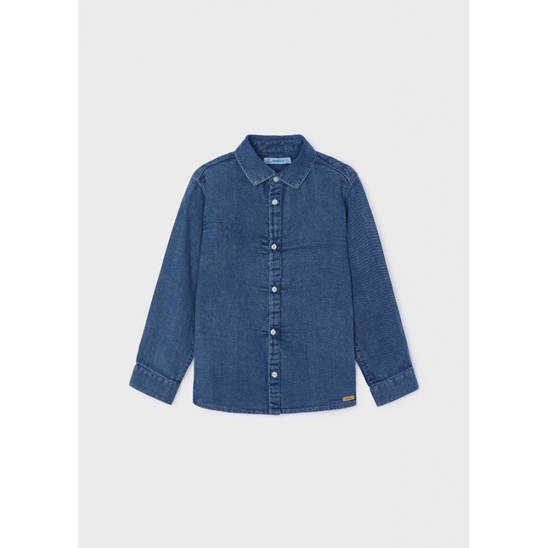 Chemise m/l en jean