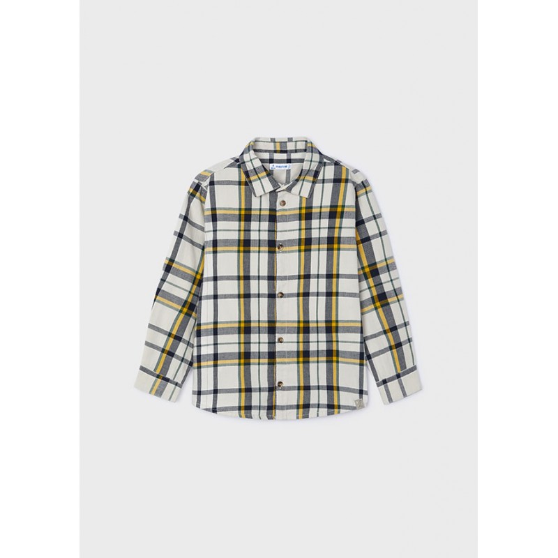 Chemise m/l carreaux