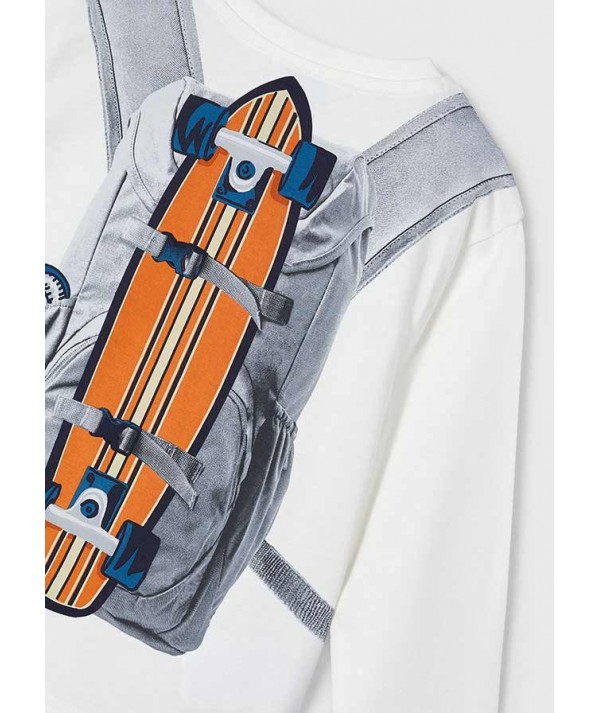 T-shirt m/l sac à dos