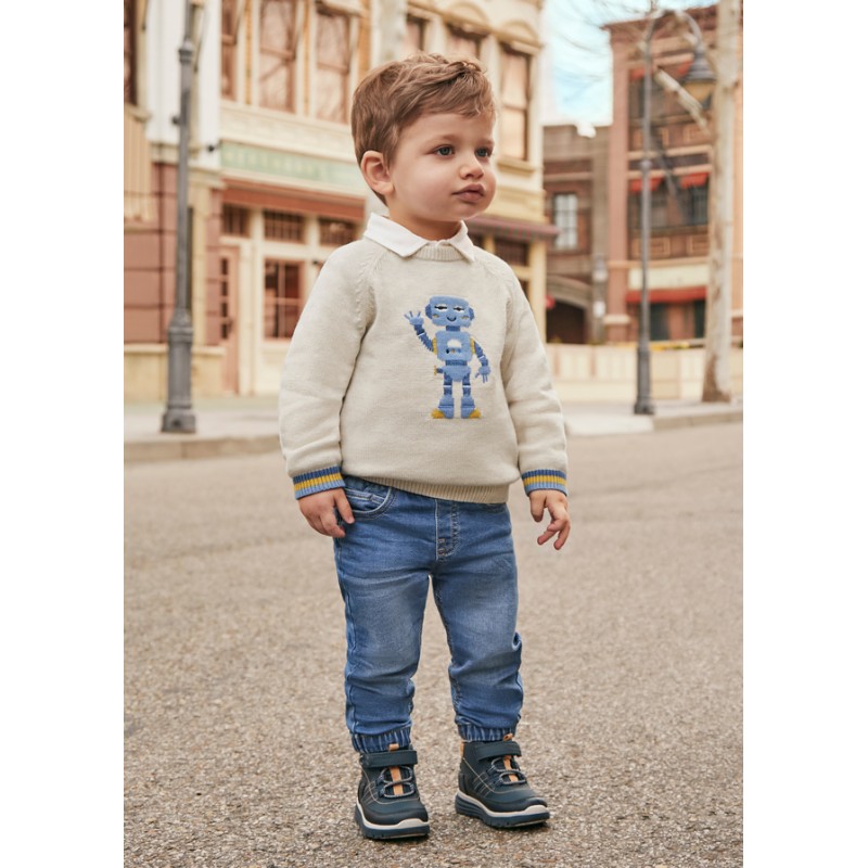 Pantalon jogger soft denim