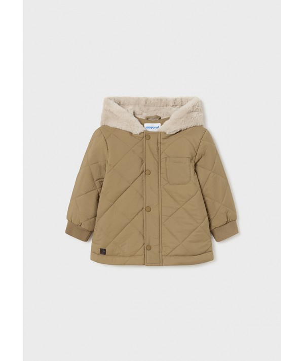 Blouson matelassé snaps
