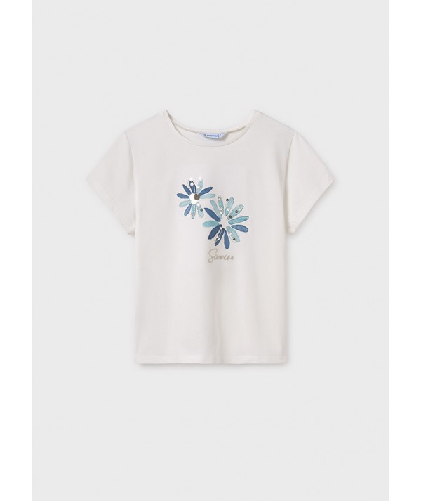 T-shirt m/c brode