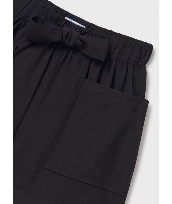 Pantalon court poches