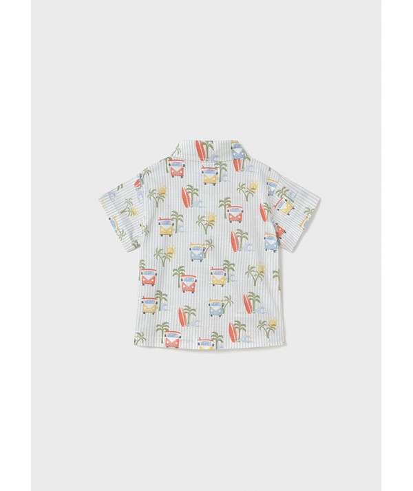 Chemise m/c imprimée