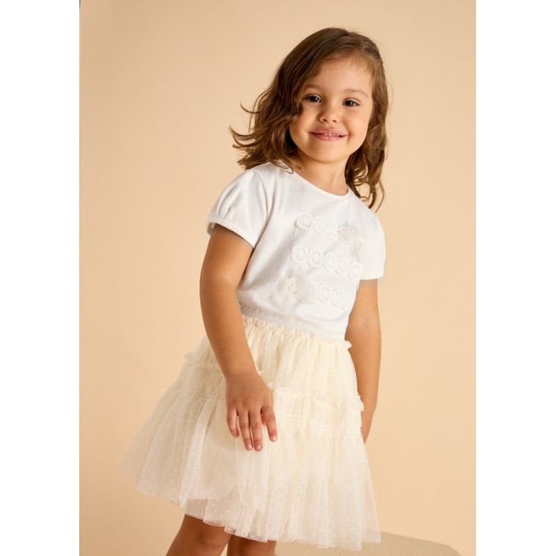 Jupe tulle plumetis