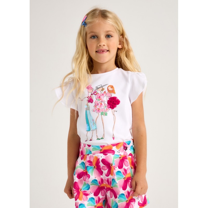 T-shirt m/c appliques