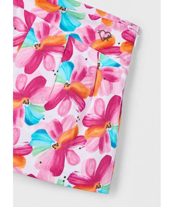 jupe pantalon imprimée