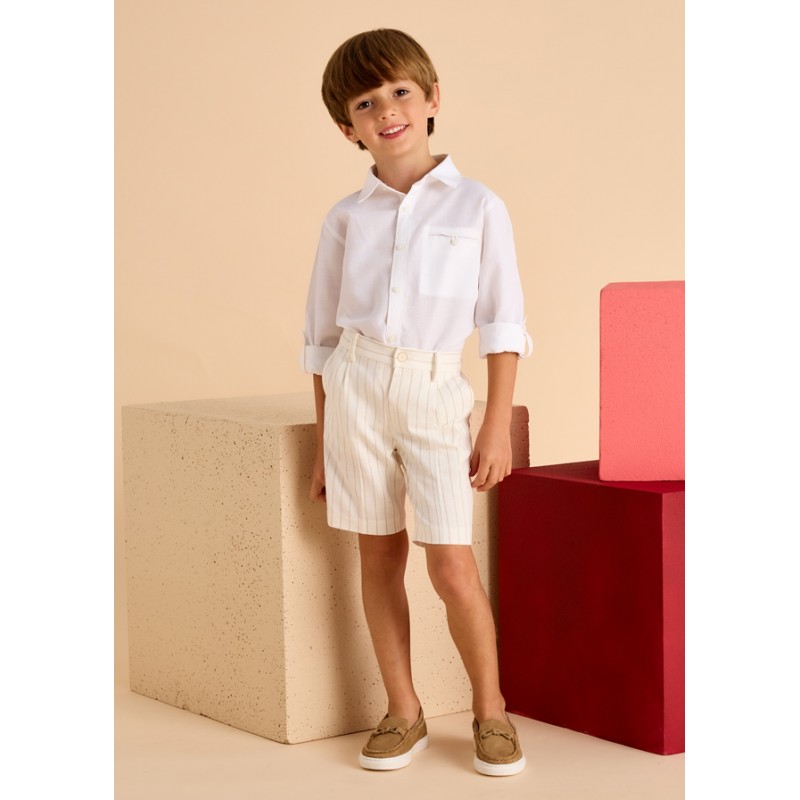 Chemise m/l lin