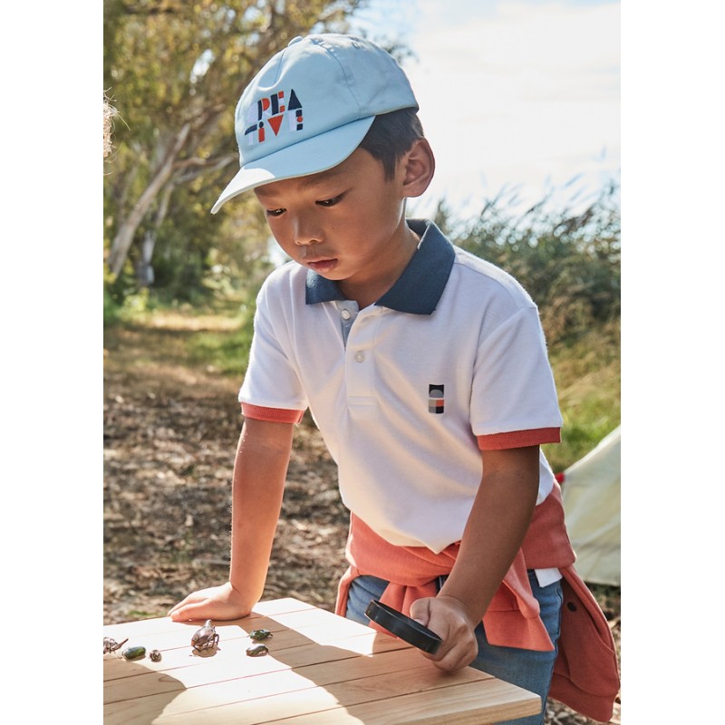 Polo m/c print