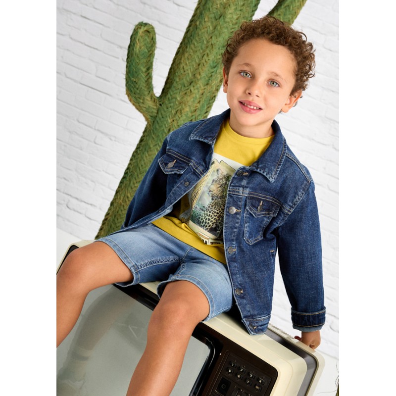 Veste en jean trucker