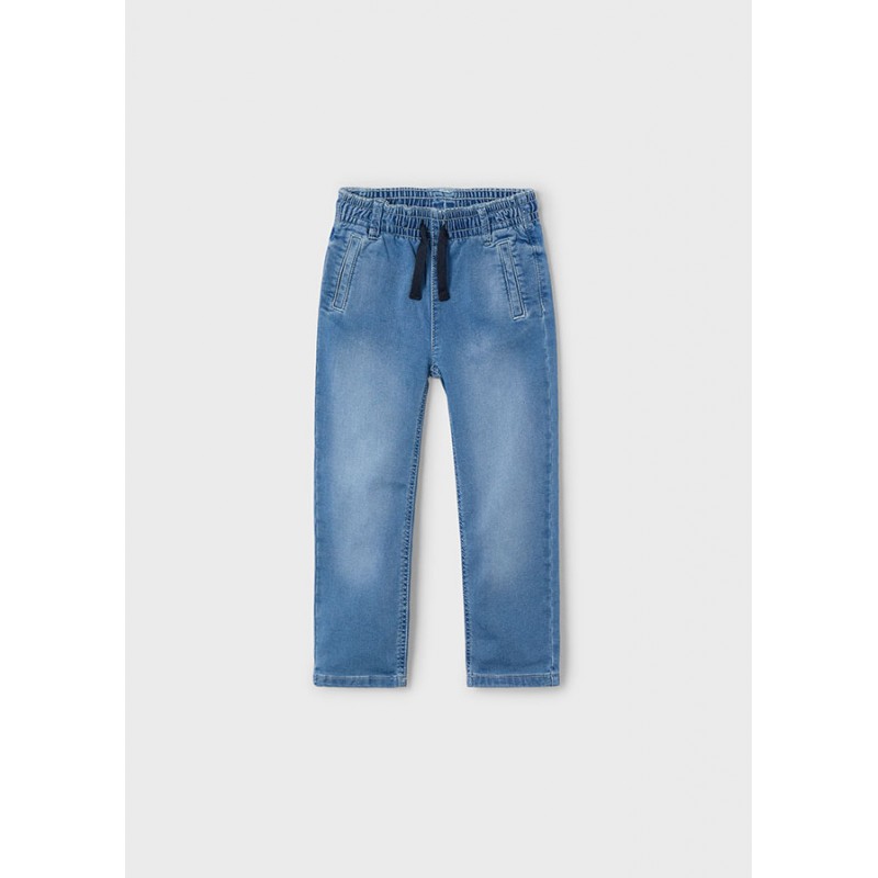 Pantalon soft denim jogger